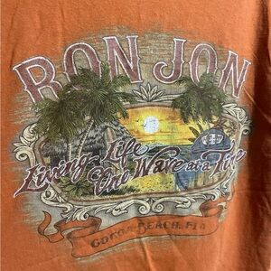 Ron Jon Orange Short Sleeve Tee